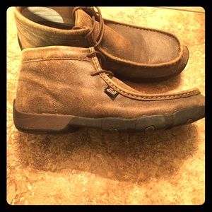 Justin leather shoes